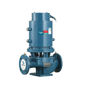 Water cooled shielded silent pipeline pump